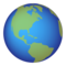 Globe Showing Americas emoji on Emojidex